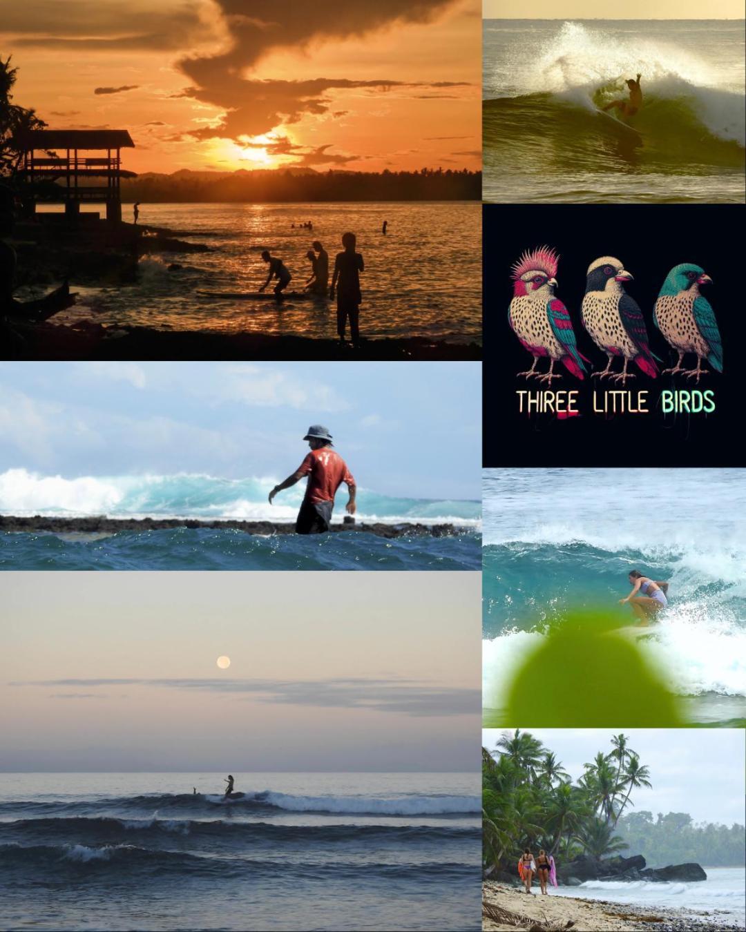 Three Little Birds Surf Hostel General Luna  Eksteriør billede